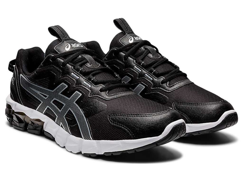 Buty Sportowe Męskie Asics Gel-quantum 90 Czarne Srebrne | 10542-LHDJ