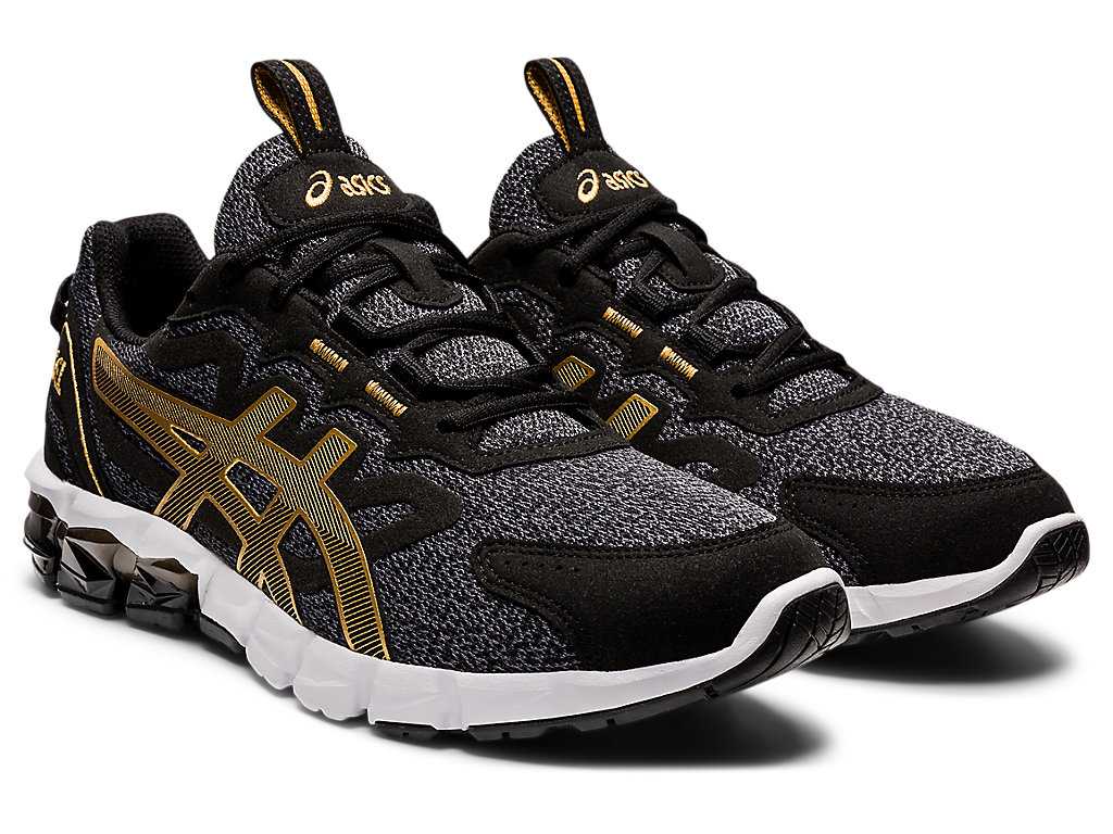 Buty Sportowe Męskie Asics Gel-quantum 90 3 Czarne Złote | 14250-LKSV