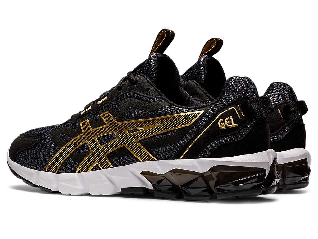 Buty Sportowe Męskie Asics Gel-quantum 90 3 Czarne Złote | 14250-LKSV