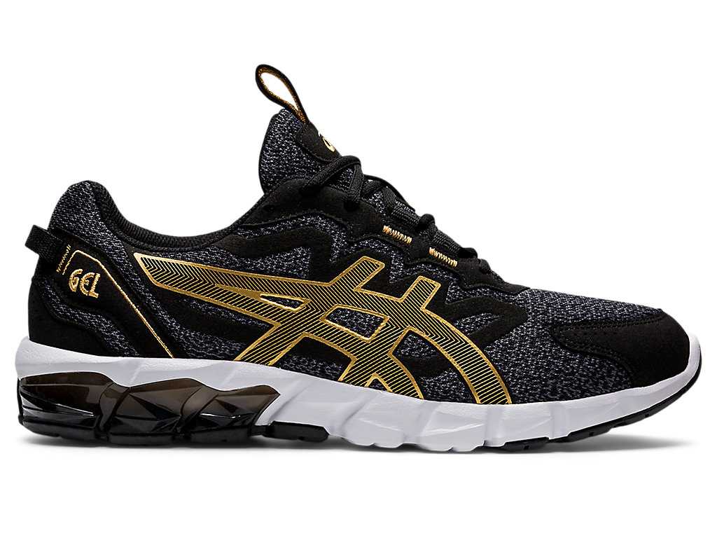 Buty Sportowe Męskie Asics Gel-quantum 90 3 Czarne Złote | 14250-LKSV