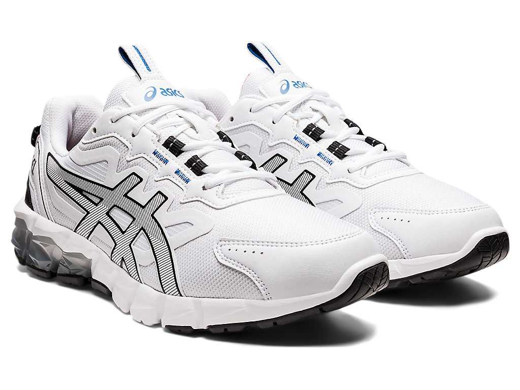 Buty Sportowe Męskie Asics Gel-quantum 90 Białe Czarne | 14789-DJYR