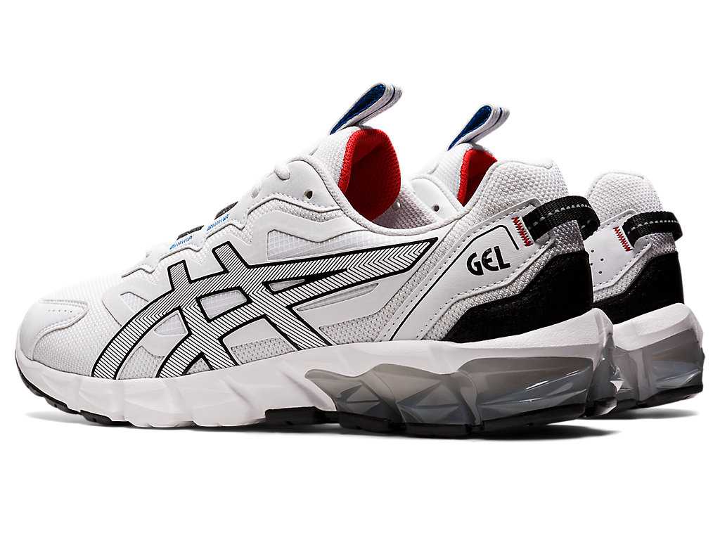 Buty Sportowe Męskie Asics Gel-quantum 90 Białe Czarne | 14789-DJYR