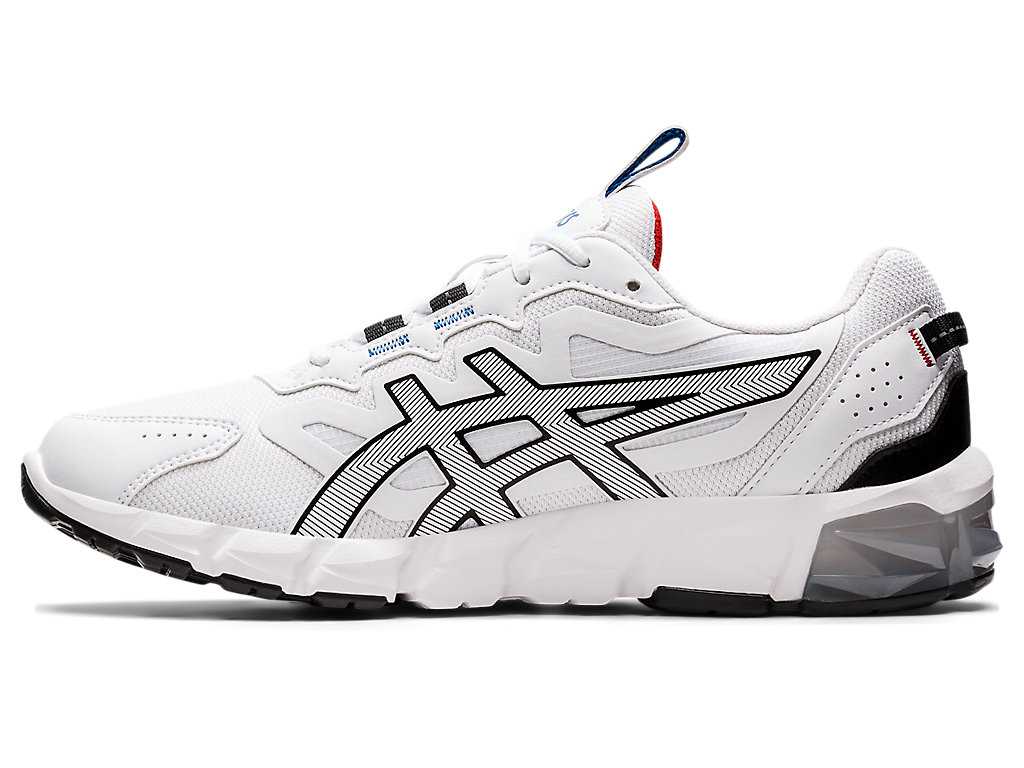 Buty Sportowe Męskie Asics Gel-quantum 90 Białe Czarne | 14789-DJYR