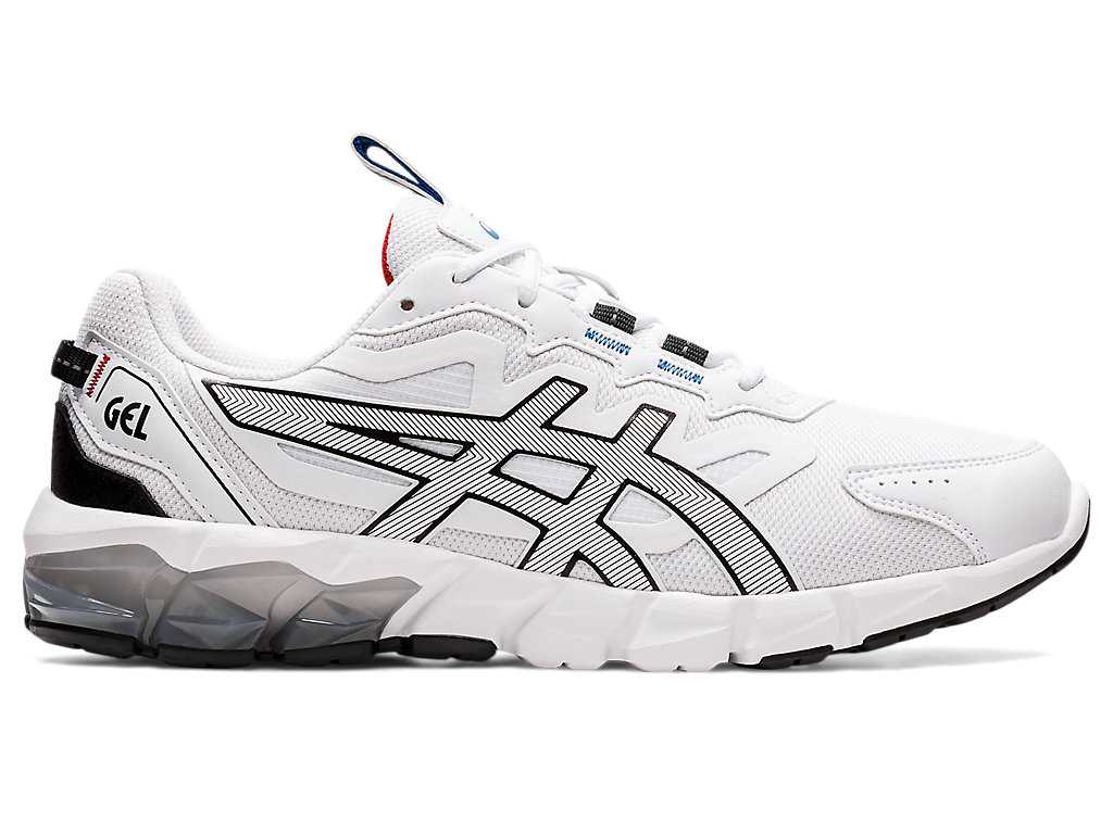 Buty Sportowe Męskie Asics Gel-quantum 90 Białe Czarne | 14789-DJYR