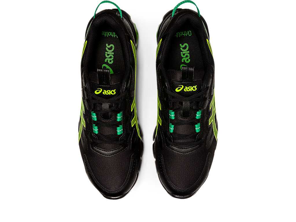 Buty Sportowe Męskie Asics Gel-quantum 90 Czarne Żółte | 20541-GPXL