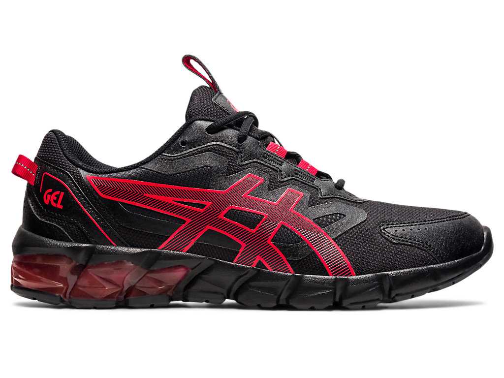 Buty Sportowe Męskie Asics Gel-quantum 90 Czarne Czerwone | 37584-VLGC