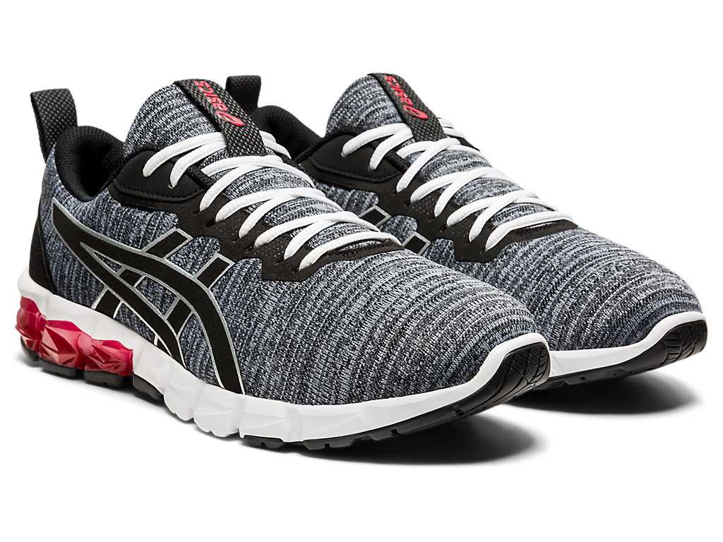 Buty Sportowe Męskie Asics Gel-quantum 90 2 Streetwear Szare Czerwone | 69045-DGYK