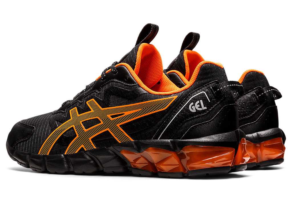 Buty Sportowe Męskie Asics Gel-quantum 90 Czarne Pomarańczowe | 96815-YXVB