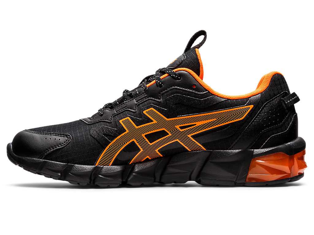 Buty Sportowe Męskie Asics Gel-quantum 90 Czarne Pomarańczowe | 96815-YXVB