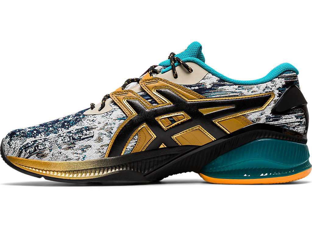 Buty Sportowe Męskie Asics Gel-quantum Infinity Jin Białe Czarne | 62013-OPUT