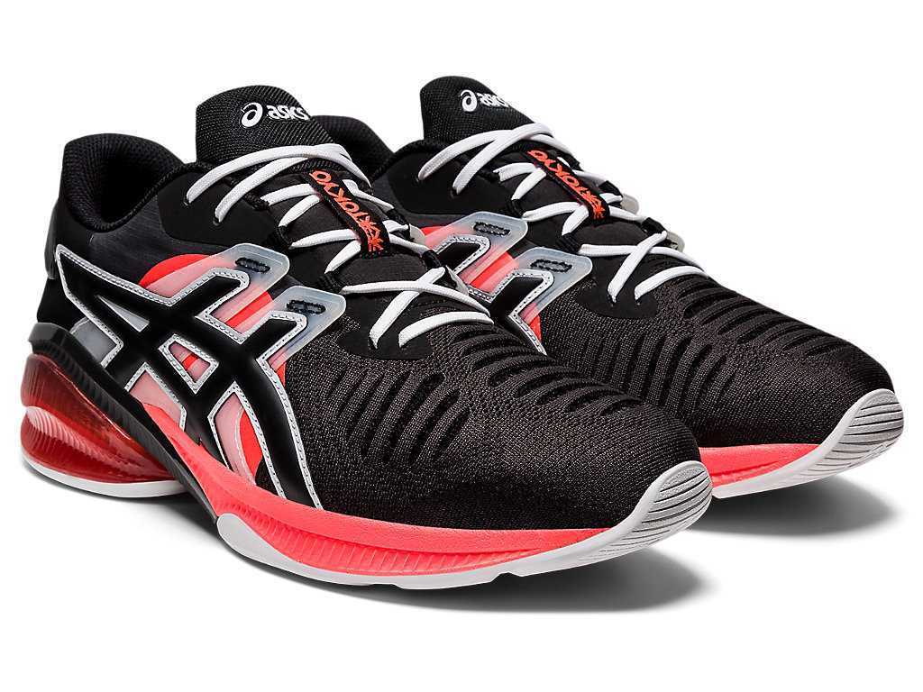 Buty Sportowe Męskie Asics Gel-quantum Infinity Jin Czarne Czerwone | 90367-RVFZ