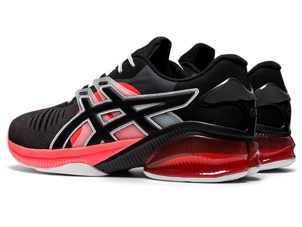 Buty Sportowe Męskie Asics Gel-quantum Infinity Jin Czarne Czerwone | 90367-RVFZ