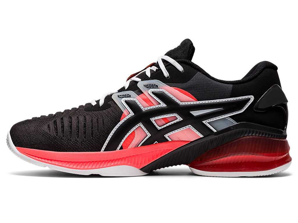 Buty Sportowe Męskie Asics Gel-quantum Infinity Jin Czarne Czerwone | 90367-RVFZ