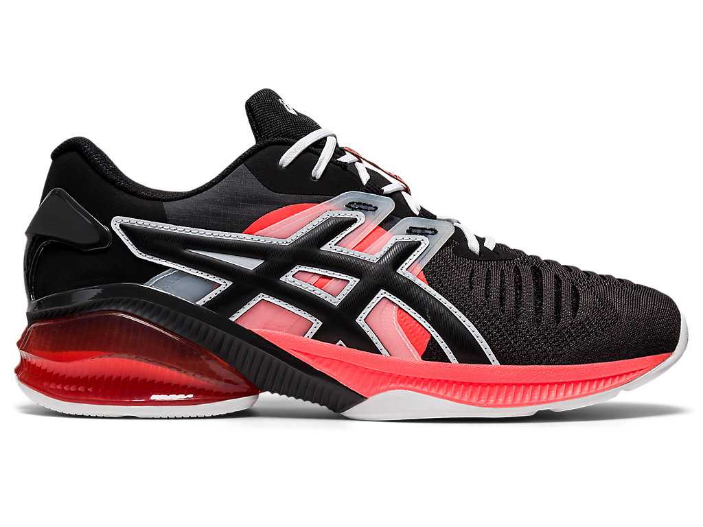 Buty Sportowe Męskie Asics Gel-quantum Infinity Jin Czarne Czerwone | 90367-RVFZ