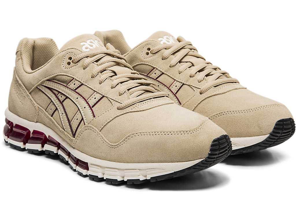 Buty Sportowe Męskie Asics Gel-saga 180 Beżowe | 70241-FWKJ