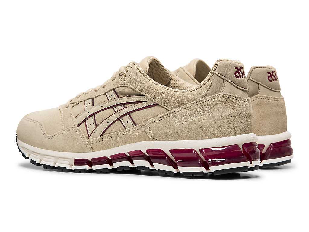 Buty Sportowe Męskie Asics Gel-saga 180 Beżowe | 70241-FWKJ