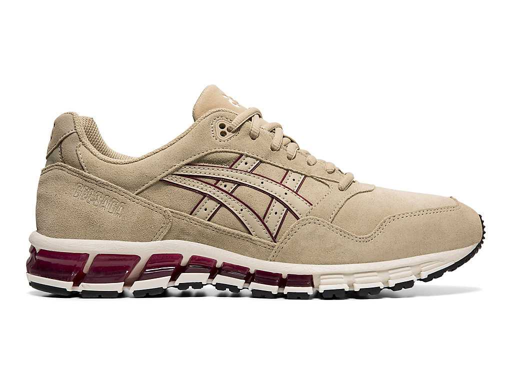 Buty Sportowe Męskie Asics Gel-saga 180 Beżowe | 70241-FWKJ