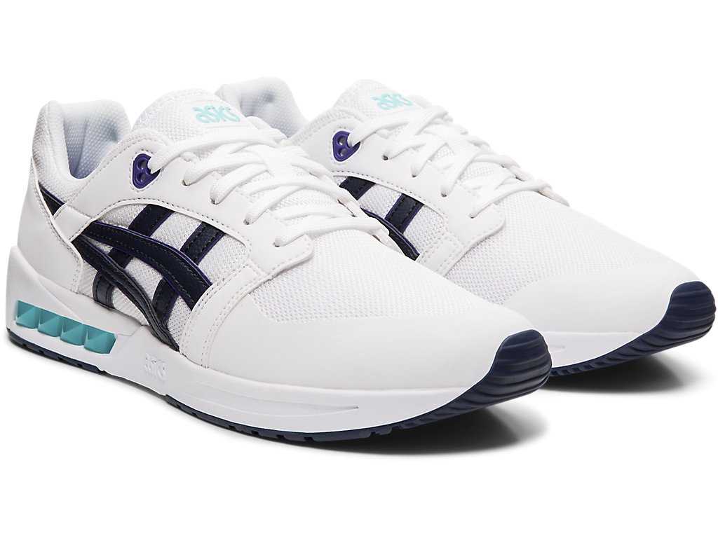 Buty Sportowe Męskie Asics Gel-saga Sou Białe | 40685-POGE