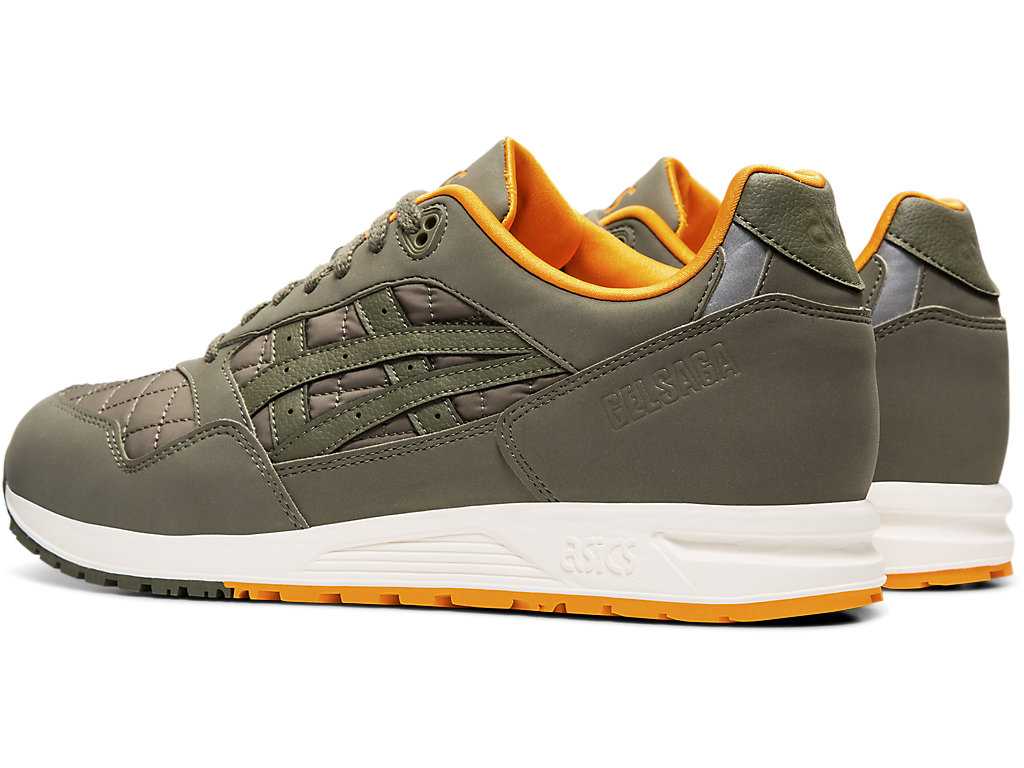 Buty Sportowe Męskie Asics Gel-saga Zielone Zielone | 43509-YMEQ