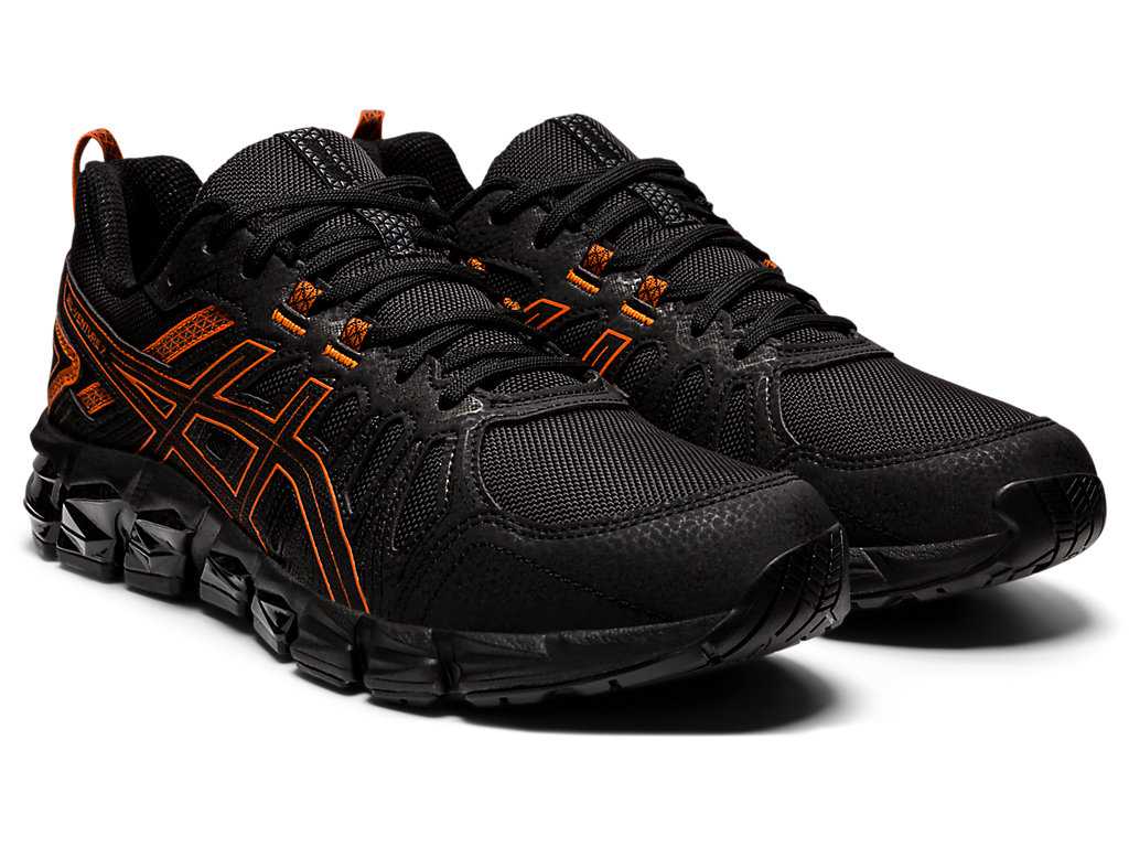 Buty Sportowe Męskie Asics Gel-venture 180 Czarne Czarne | 45137-TBRW