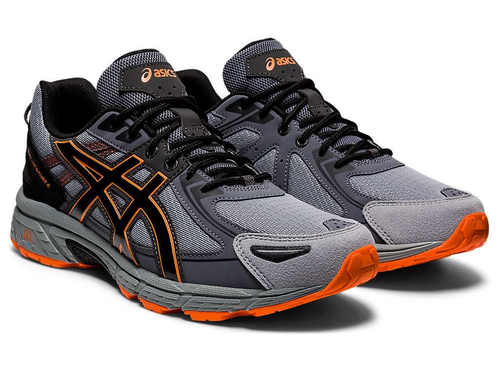 Buty Sportowe Męskie Asics Gel-venture 6 Czarne | 92034-VTRK