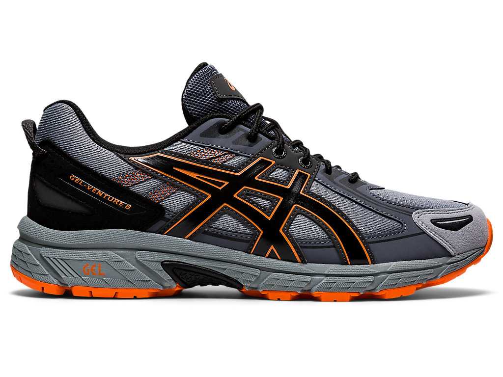 Buty Sportowe Męskie Asics Gel-venture 6 Czarne | 92034-VTRK