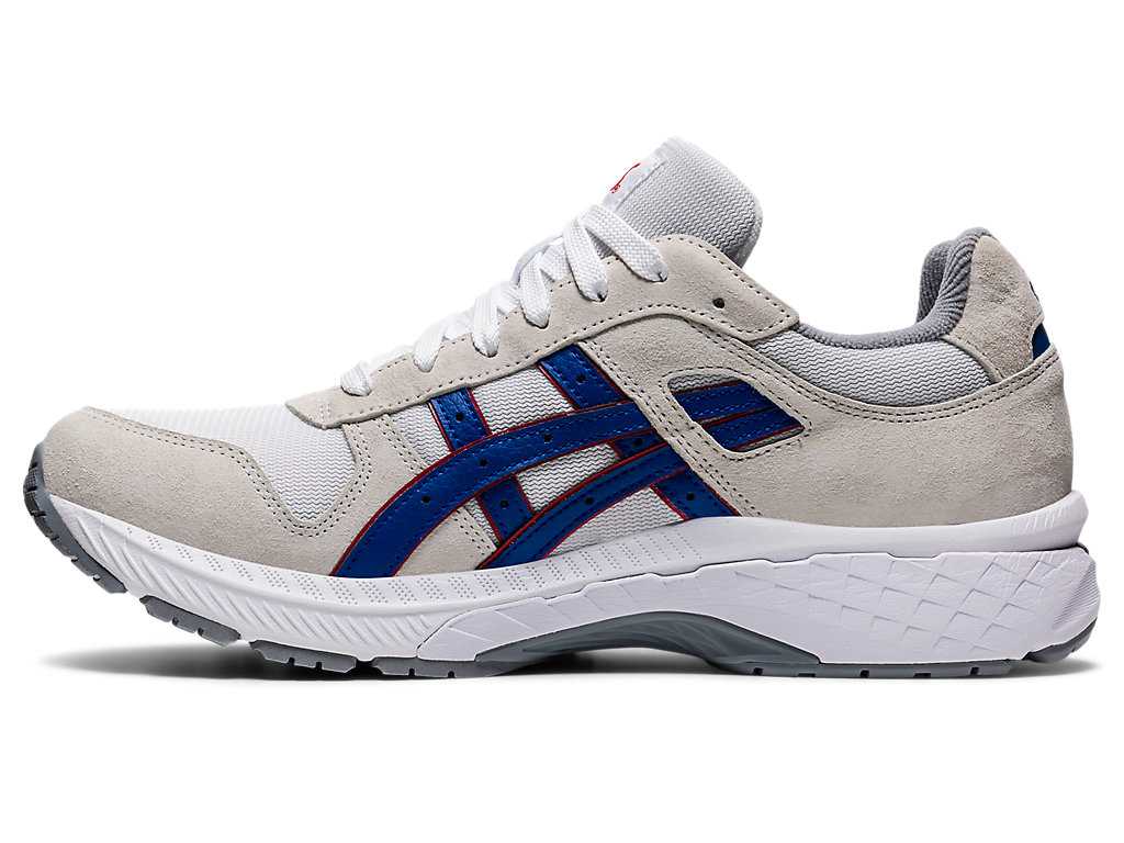 Buty Sportowe Męskie Asics Gt-ii 2000 Białe Niebieskie | 10785-PNLQ