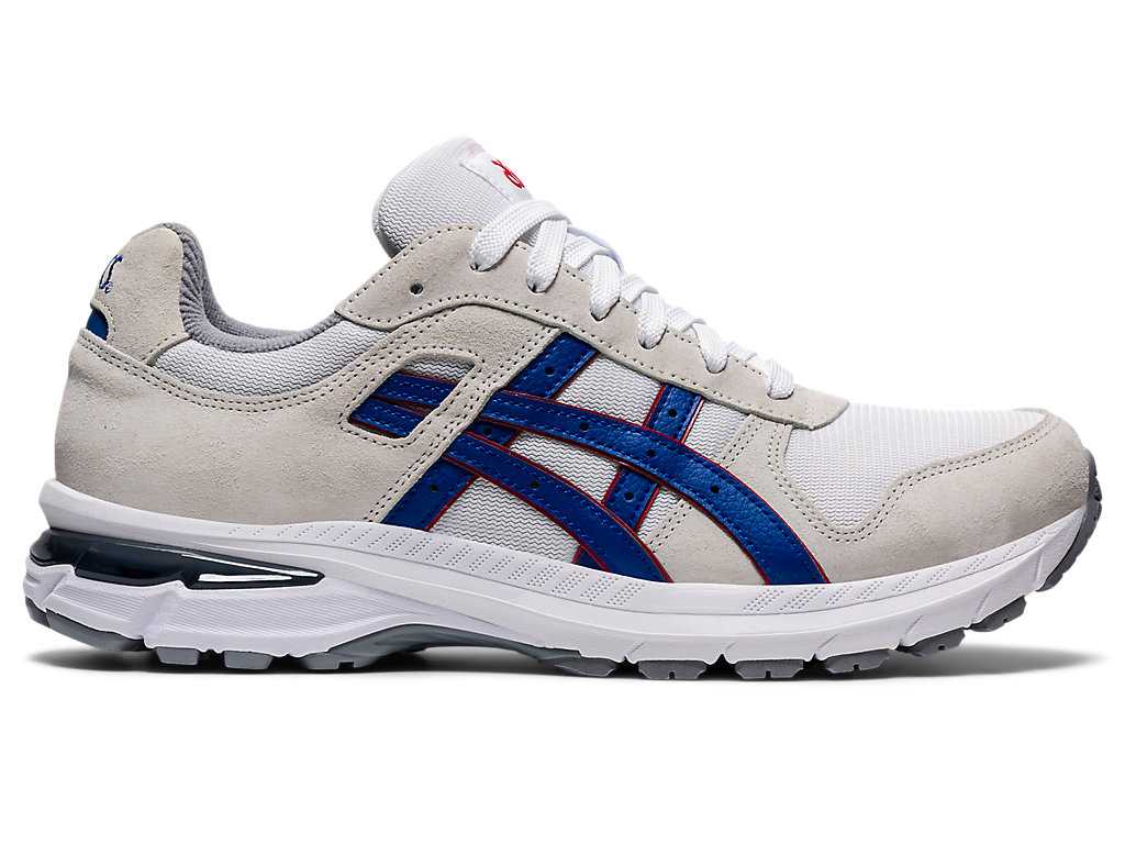 Buty Sportowe Męskie Asics Gt-ii 2000 Białe Niebieskie | 10785-PNLQ