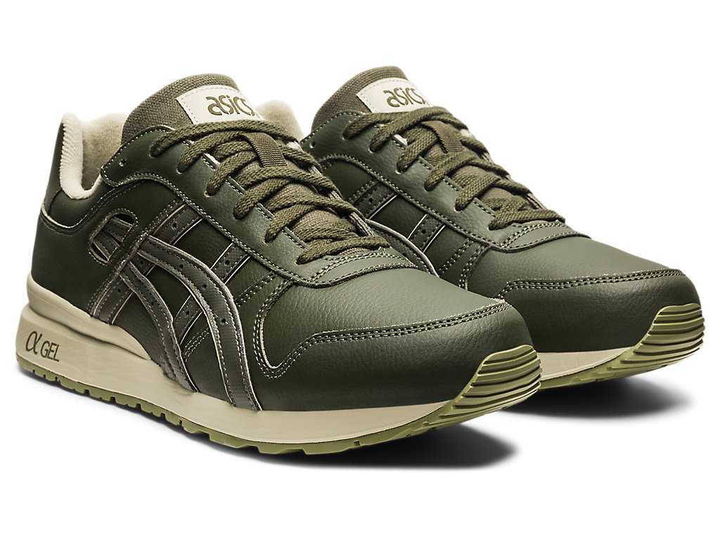 Buty Sportowe Męskie Asics Gt-ii Oliwkowe Zielone | 05876-GSTJ