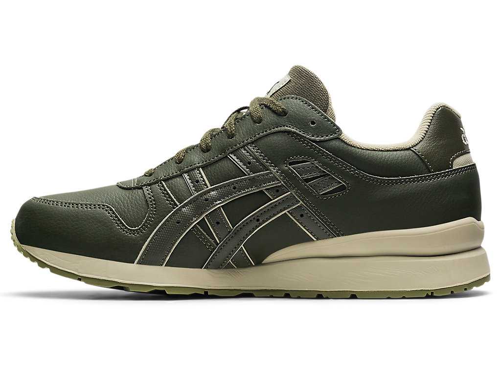 Buty Sportowe Męskie Asics Gt-ii Oliwkowe Zielone | 05876-GSTJ