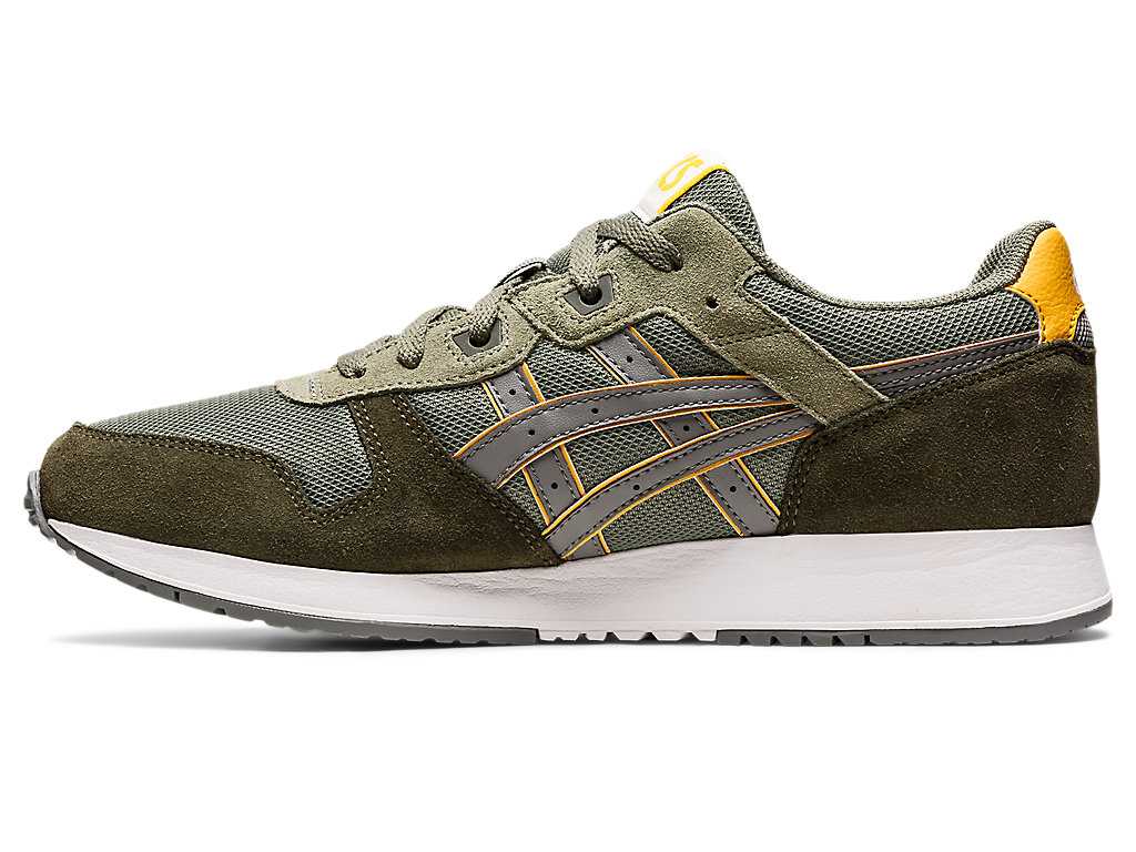 Buty Sportowe Męskie Asics Lyte Klasyczne Zielone Szare | 12475-CYUH