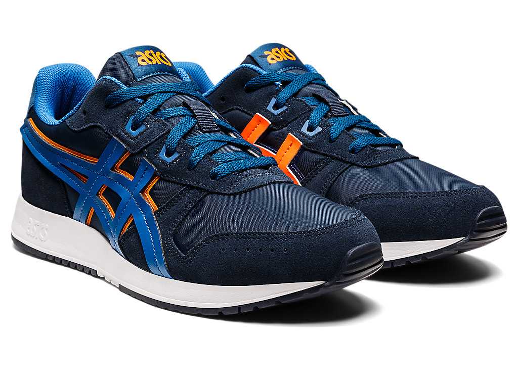 Buty Sportowe Męskie Asics Lyte Klasyczne Niebieskie | 73912-WBTM