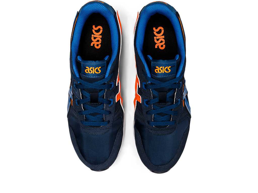 Buty Sportowe Męskie Asics Lyte Klasyczne Niebieskie | 73912-WBTM