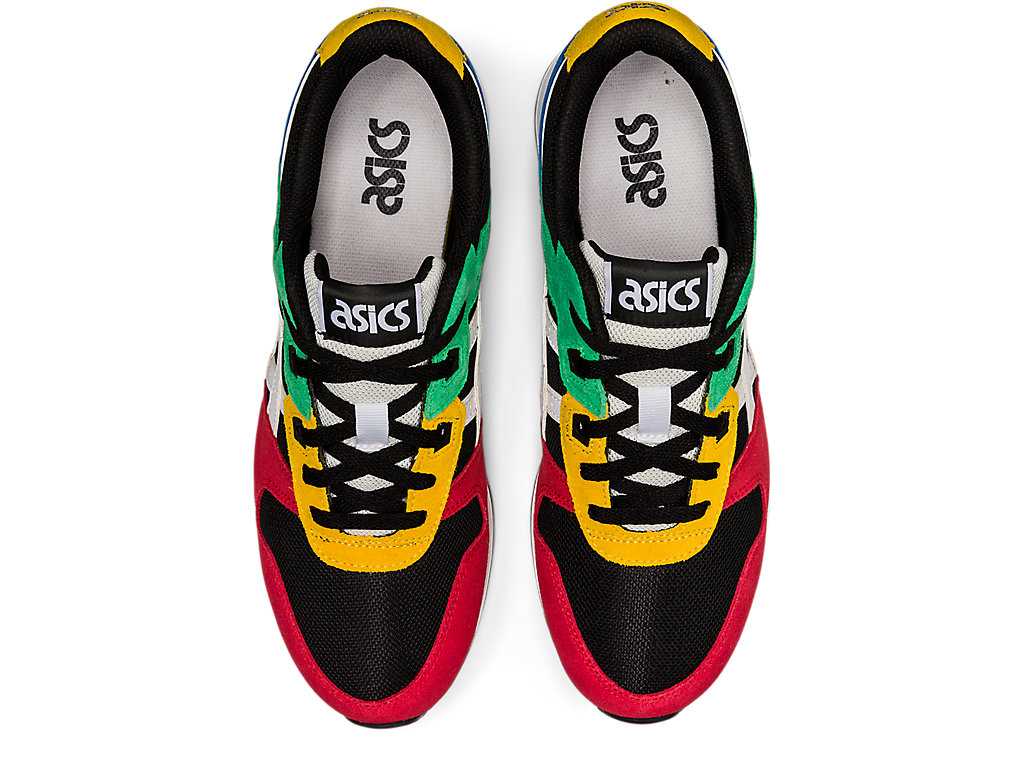 Buty Sportowe Męskie Asics Lyte Klasyczne Czarne Kolorowe | 81463-EWVG