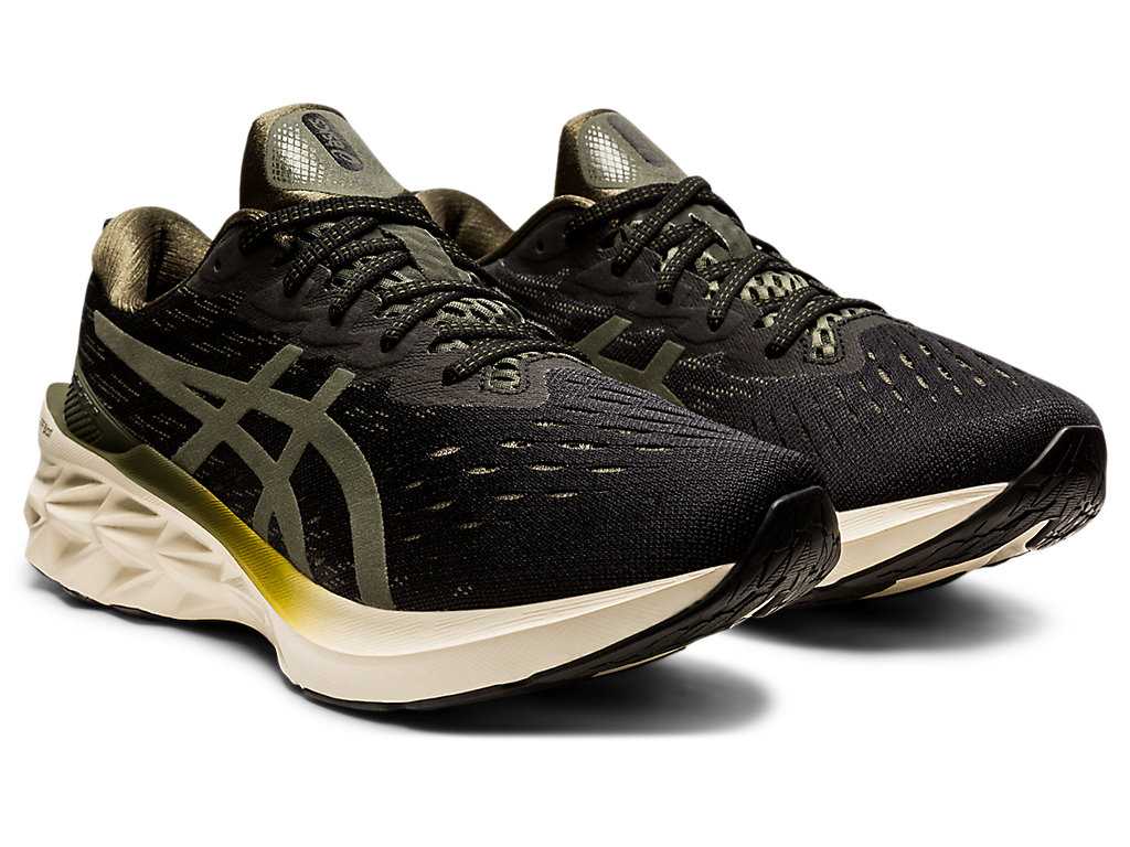 Buty Sportowe Męskie Asics Novablast 2 Sps Czarne Oliwkowe | 73129-LUMW