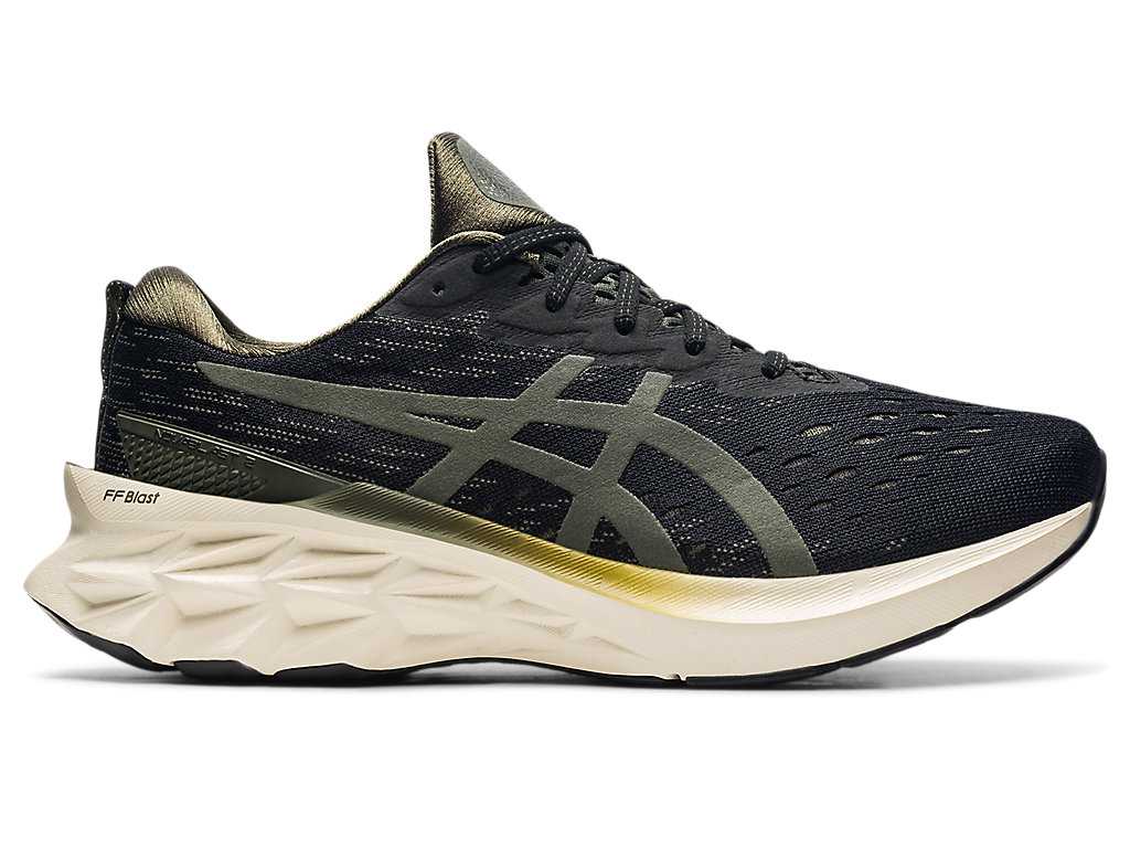 Buty Sportowe Męskie Asics Novablast 2 Sps Czarne Oliwkowe | 73129-LUMW