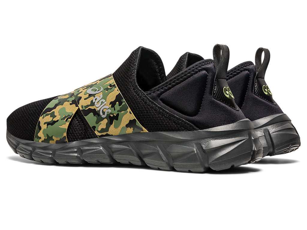 Buty Sportowe Męskie Asics Quantum Lyte Slip-on Czarne Camo | 19406-TALX