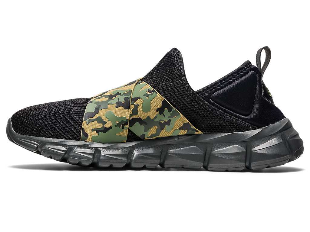 Buty Sportowe Męskie Asics Quantum Lyte Slip-on Czarne Camo | 19406-TALX