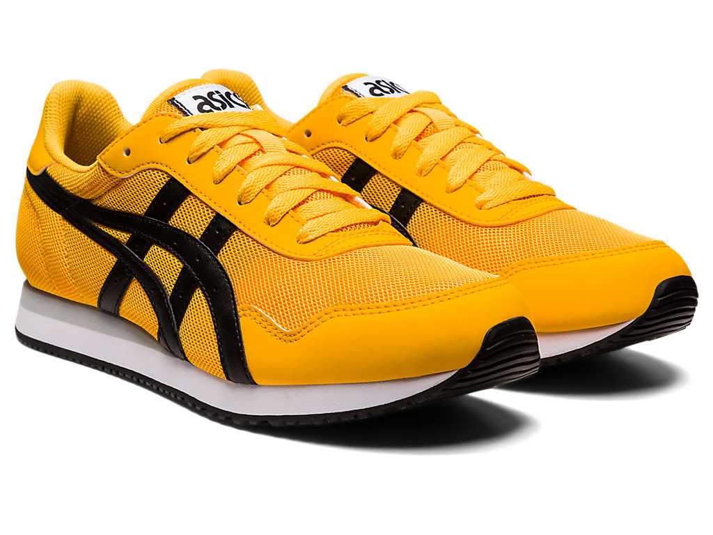 Buty Sportowe Męskie Asics Tiger Runner Czarne | 40685-JXCL