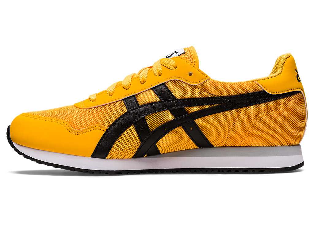 Buty Sportowe Męskie Asics Tiger Runner Czarne | 40685-JXCL