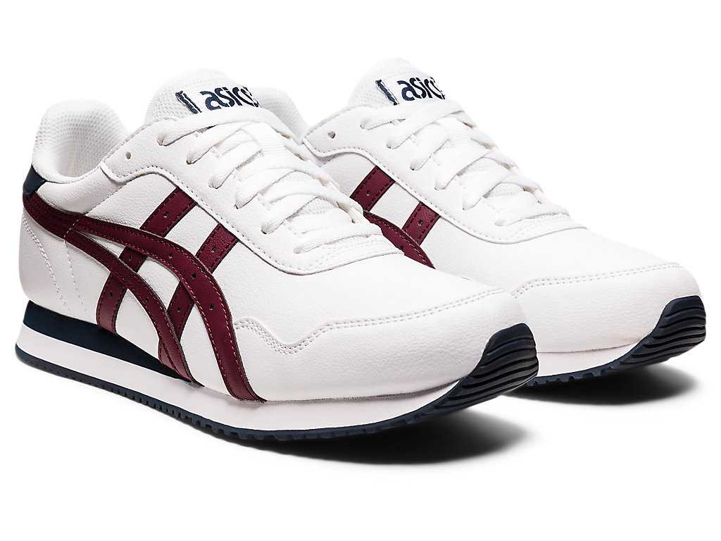 Buty Sportowe Męskie Asics Tiger Runner Białe | 75619-ZFJN