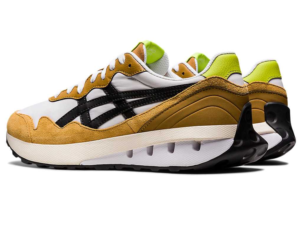 Buty Sportowe Męskie Asics X81 Białe Brązowe | 40963-XQJM