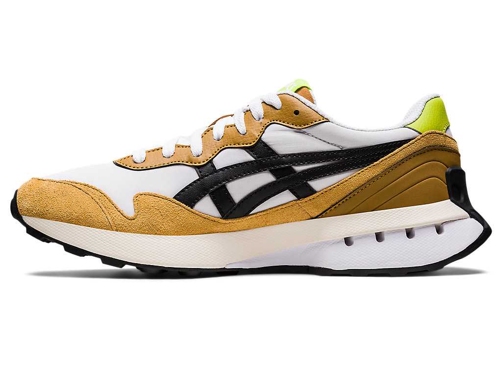 Buty Sportowe Męskie Asics X81 Białe Brązowe | 40963-XQJM