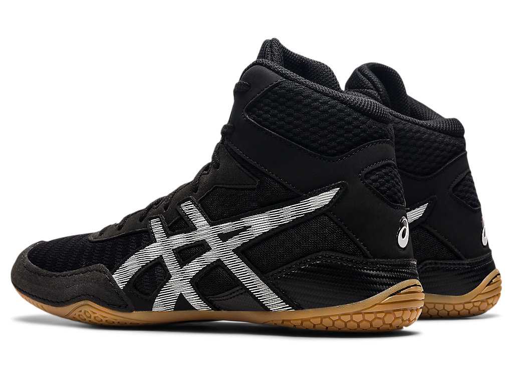 Buty Zapaśnicze Męskie Asics Matcontrol 2 Czarne Białe | 84951-ILPK