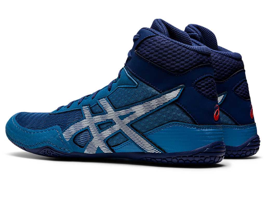 Buty Zapaśnicze Męskie Asics Matcontrol 2 Lazur Jasny | 90237-QLHN