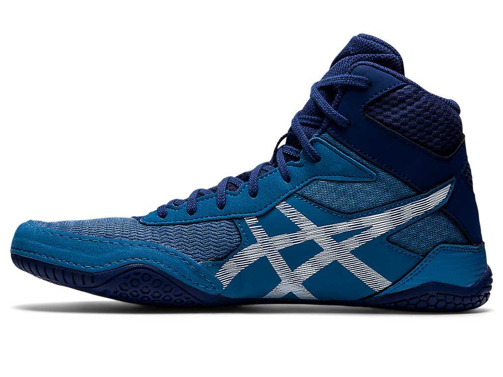 Buty Zapaśnicze Męskie Asics Matcontrol 2 Lazur Jasny | 90237-QLHN