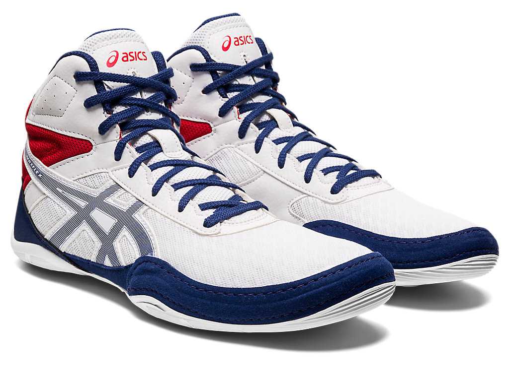 Buty Zapaśnicze Męskie Asics Matflex 6 Białe Jasny | 89527-YHBQ