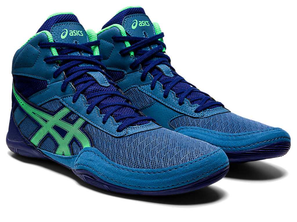 Buty Zapaśnicze Męskie Asics Matflex 6 Lazur | 31295-OIUJ