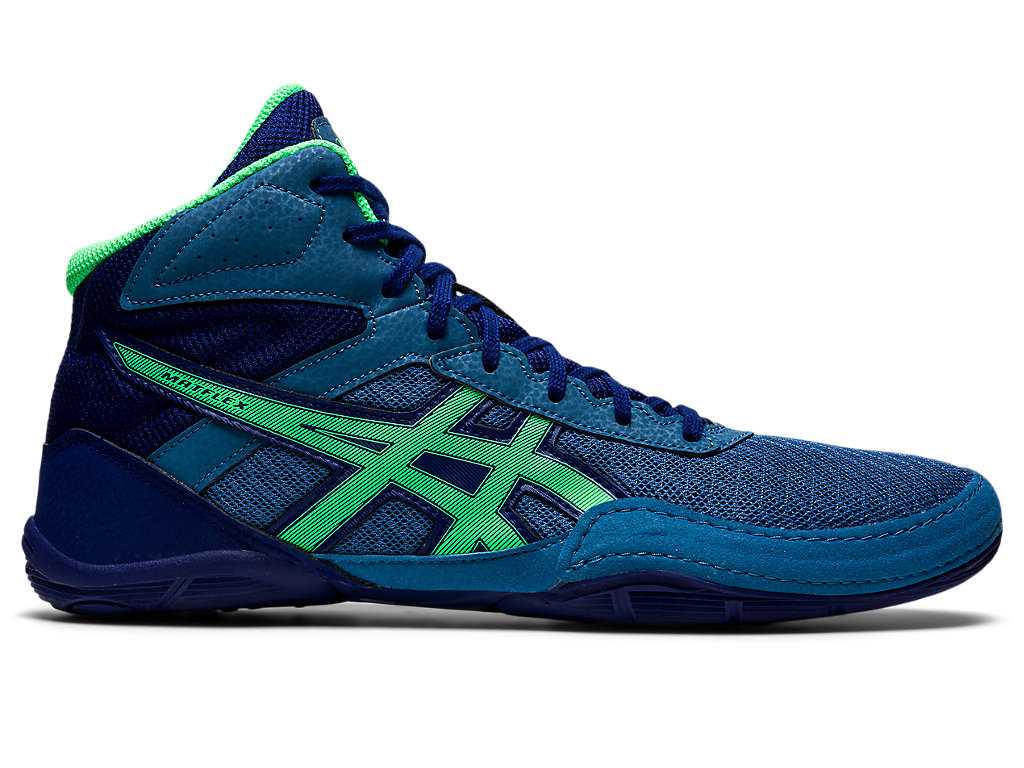 Buty Zapaśnicze Męskie Asics Matflex 6 Lazur | 31295-OIUJ