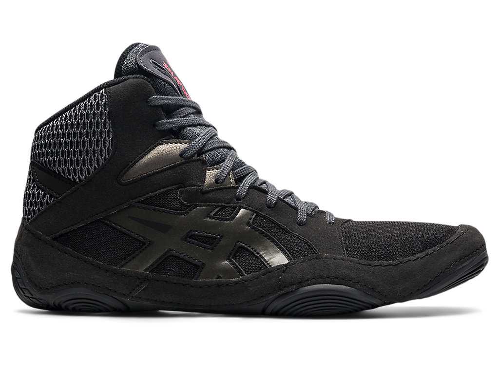 Buty Zapaśnicze Męskie Asics Snapdown 3 (2e) Czarne Szare | 80563-WEPQ